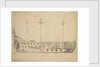 Portrait of the 'Victory', 2nd rate built 1620, 82 guns, rebuilt 1666 by Willem Van de Velde the Younger