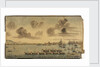 18th century British dockyard and harbour by Unknown