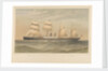 Lithograph of the 'Orient' (1879) steam ship by Thomas Goldsworth Dutton