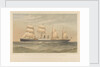 Lithograph of the 'Orient' (1879) steam ship by Thomas Goldsworth Dutton