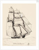 HMS 'Fair Rosamond' (ex-slaver 'Don Amigos') by Alfred Basil Lubbock