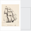 HMS 'Fair Rosamond' (ex-slaver 'Don Amigos') by Alfred Basil Lubbock