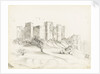 Sketch of Framingham Castle, Suffolk by Margaret Louisa Herschel