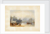 View of river and buildings by Unknown