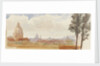 View of churches in Rome by Matilda Rose Herschel