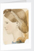 Portrait of M Rose Herschel aged 7 (1851) by her sister Maria, aged 11 by Maria Sophia Herschel