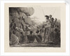 South African Sketches. Plate II. The Revd Mr Moffat Preaching to the Bechuana by Charles Davidson Bell