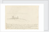 Small sketch of a rainbow. Shown with St Hilda's church Whitby. by S.E. Hardcastle