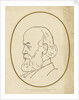 Head of a bearded gentleman by unknown