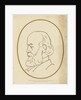 Head of a bearded gentleman by unknown