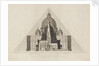 Geometrical Elevations [...] of the Cathedrals of Salisbury, Norwich, St Paul's London, St Peter's Rome, and the Great Pyramid of Egypt, to one scale.' by T. H. Clarke