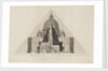 Geometrical Elevations [...] of the Cathedrals of Salisbury, Norwich, St Paul's London, St Peter's Rome, and the Great Pyramid of Egypt, to one scale.' by T. H. Clarke