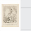The Awful Destruction of the Royal Exchange London By Fire on the Night of January 10th 1838 by Smart