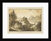Schloss Amras bey Innsbruck by Franz Schweighoter
