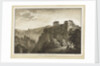Schloss Tyrol bey Meran by Franz Schweighoter