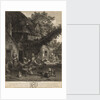 The Jocund Peasants by Cornelius Du Sart