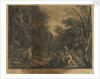 Saint John the Apostle preaching in the Wilderness by Salvator Rosa