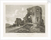Denbigh Castle North Wales by Francis Nicholson