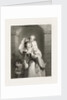Young woman with two children by William Salter