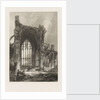Ruins of a church by unknown