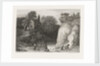 Riverside scene, detail by Francis Herve