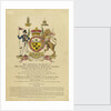 Arms of Horation Nelson by J. Adlard