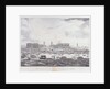 A view of Nelson's funeral procession by Augustus Charles Pugin