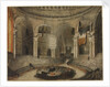 Interment of Nelson at St Paul's, 9 January 1806 by Augustus Charles Pugin