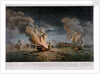 To the Captains other officers & seamen who with a detachment of Boats from the Fleet... Burnt the Prudent and took the Bienfaisant in Louisburgh Harbour... 26th July, 1758 by Richard Paton