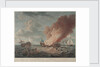 The distressed situation of the 'Quebec' and the 'Surveillante', 6 October 1779 by Richard Paton