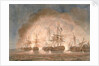 Victory over the French fleet in the Bay of Bequieres, 1 August 1798 by Nicholas Pocock