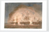 Victory over the French fleet in the Bay of Bequieres, 1 August 1798 by Nicholas Pocock