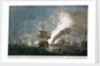 The Battle of the Nile, 1 August 1798 by Thomas Whitcombe