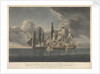 HMS 'Fairy' and 'Harpy' engaging the French frigate 'La Pallas' off St Malo, 6 February 1800 by Francis Chesham