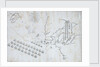 Plan of the French & Spanish Fleets blockaded by the English Fleet under the command of Earl St Vincent. January 1801 by Lt John Grey