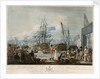 Sir James Saumarez's squadron preparing to pursue the combined squadron of France and Spain, 12 July 1801 by Jaheel Brenton