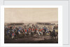 Wellington landing to take command in the Peninsular War by unknown