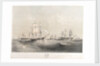 The English and French fleets in the Baltic, 1854 by Oswald Walter Brierly