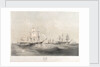The English and French fleets in the Baltic, 1854 by Oswald Walter Brierly