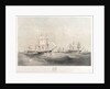 The English and French fleets in the Baltic, 1854 by Oswald Walter Brierly