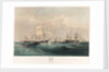 The English and French fleets in the Baltic, 1854 by Oswald Walter Brierly