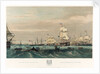 The English and French fleets in the Baltic, 1854 by Oswald Walter Brierly