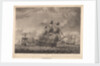 East Indiamen leaving St Helena (possibly Neptune and Ocean) by 