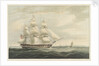 The 'Thomas Coutts' entering Bombay in 1826 during her second voyage by William John Huggins