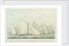 The loss of the merchant ship 'Weare' of Bristol, lost on the coast of Ireland, 1 January 1823 by G. Hall
