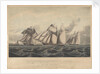 This Print representing the Waterford Line Schooners, Alexander..., Martha... and Rapid... off the Hook Light by John Lynn