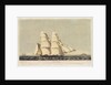 The opium clipper brig 'Anonyma' in the Straits of Malacca by Norman Hill