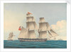 The Brig Fuchsia of Sunderland Captain Davidson by J Petersen