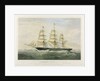 Clipper ship 'Lancashire Witch' 1575 tons by Thomas Goldsworth Dutton