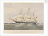 Lithograph of clipper ship 'Coonatto' (1863) by Thomas Goldsworth Dutton